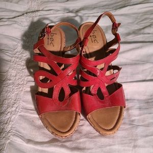 B.O.C. Wedge Sandals